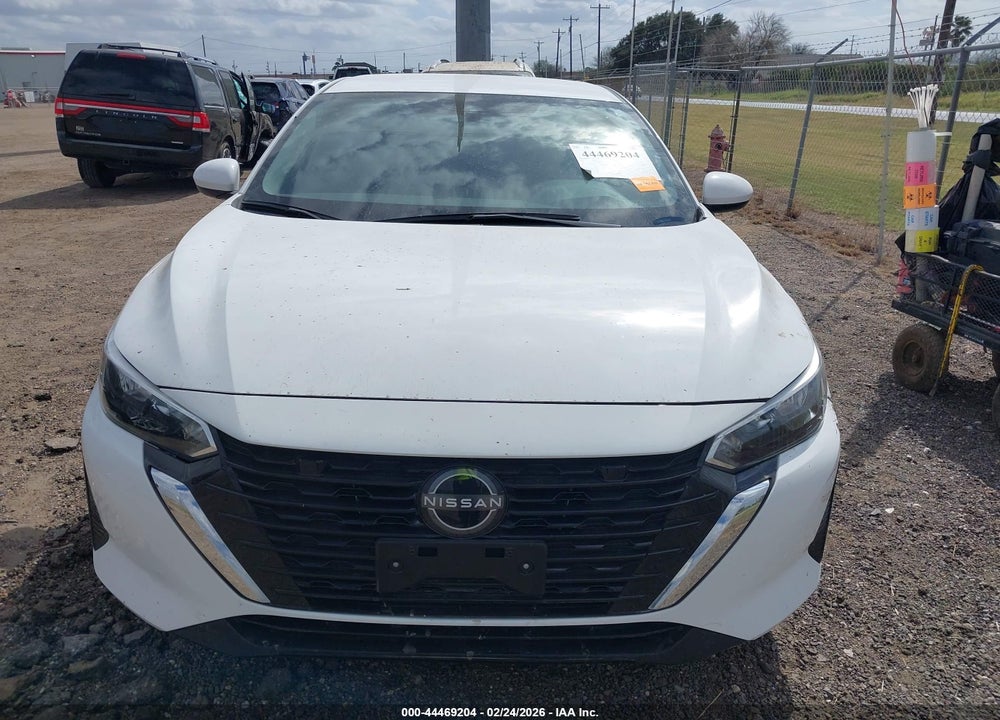 2025 NISSAN SENTRA S VIN: 3N1AB8BV3SY222291