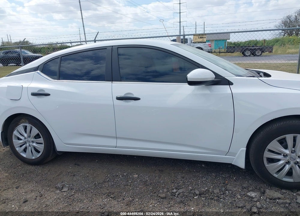 2025 NISSAN SENTRA S VIN: 3N1AB8BV3SY222291