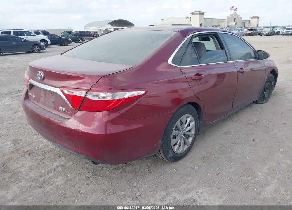 2016 TOYOTA CAMRY HYBRID LE VIN: 4T1BD1FKXGU181084