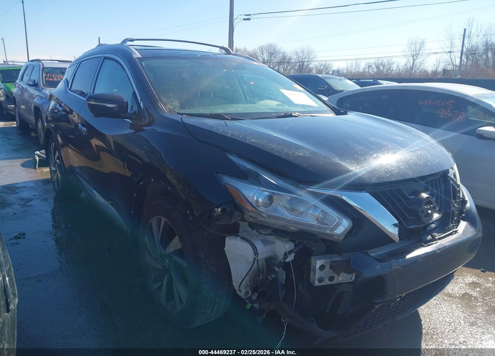 2015 NISSAN MURANO PLATINUM VIN: 5N1AZ2MH4FN257109