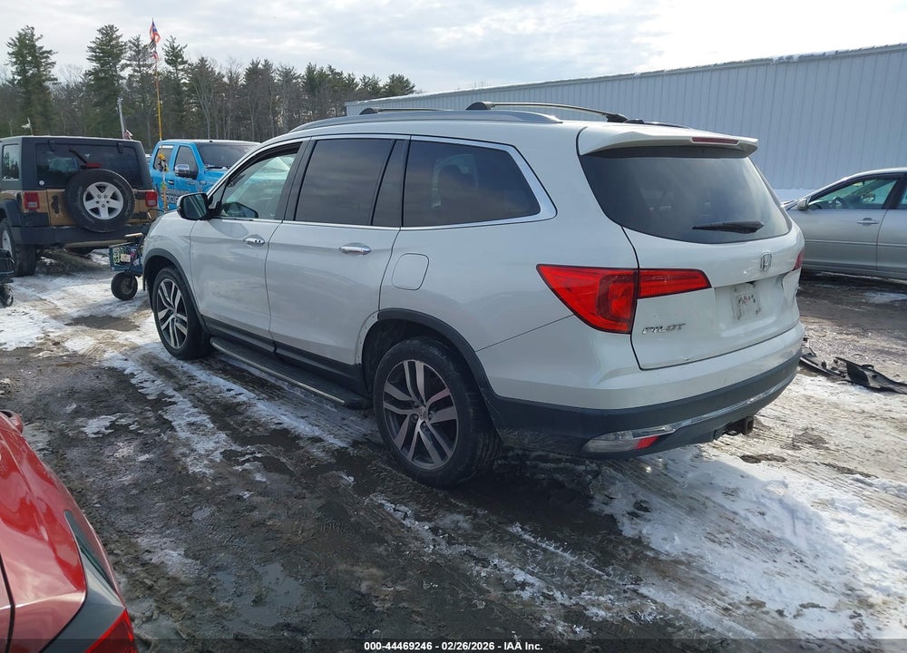2016 HONDA PILOT ELITE VIN: 5FNYF6H02GB028385