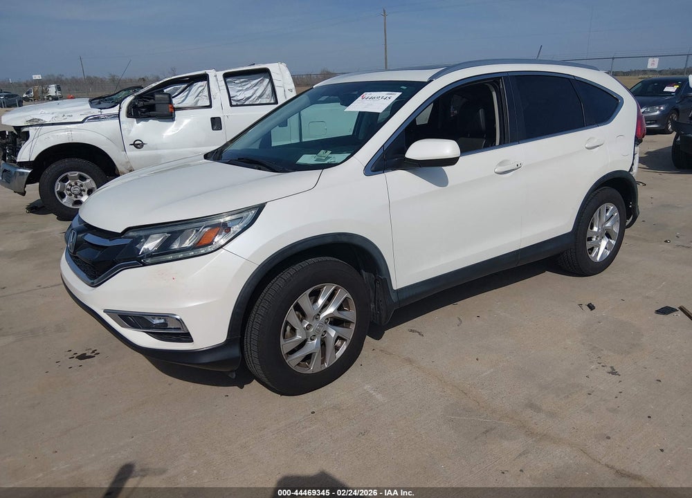 2015 HONDA CR-V EX-L VIN: 5J6RM3H79FL007044