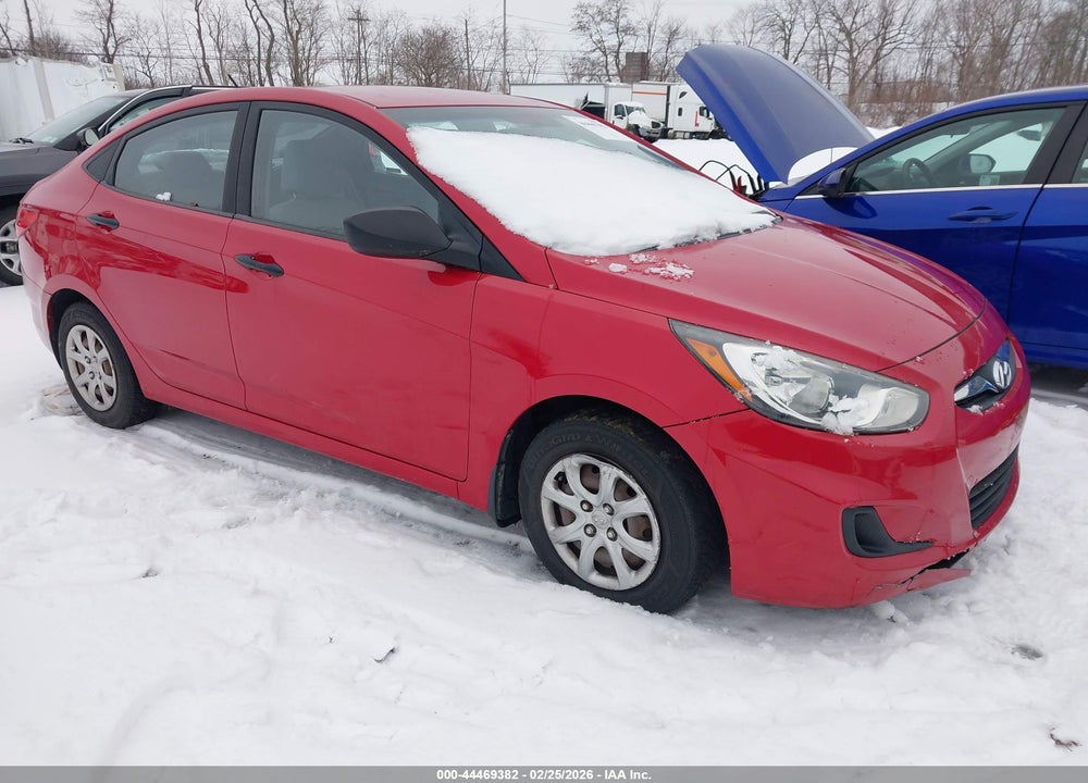 2012 HYUNDAI ACCENT GLS VIN: KMHCT4AE1CU254881