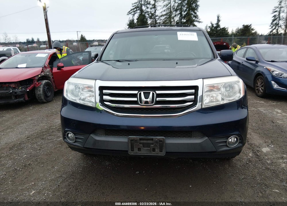 2013 HONDA PILOT EX-L VIN: 5FNYF4H74DB048599