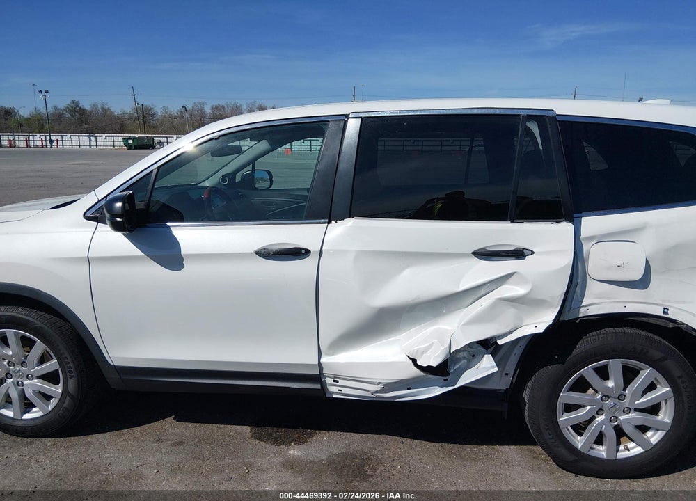 2020 HONDA PILOT 2WD LX VIN: 5FNYF5H10LB019522