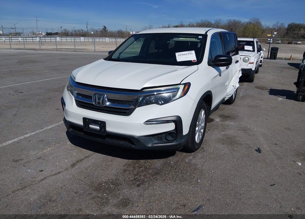 2020 HONDA PILOT 2WD LX VIN: 5FNYF5H10LB019522