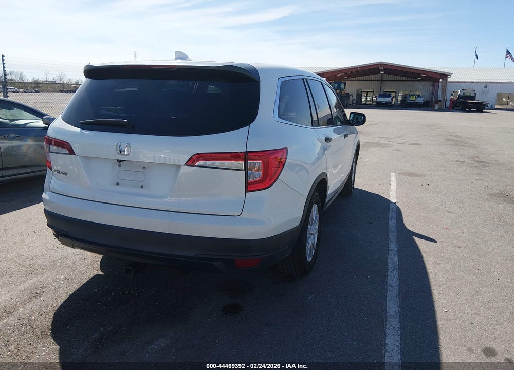 2020 HONDA PILOT 2WD LX VIN: 5FNYF5H10LB019522