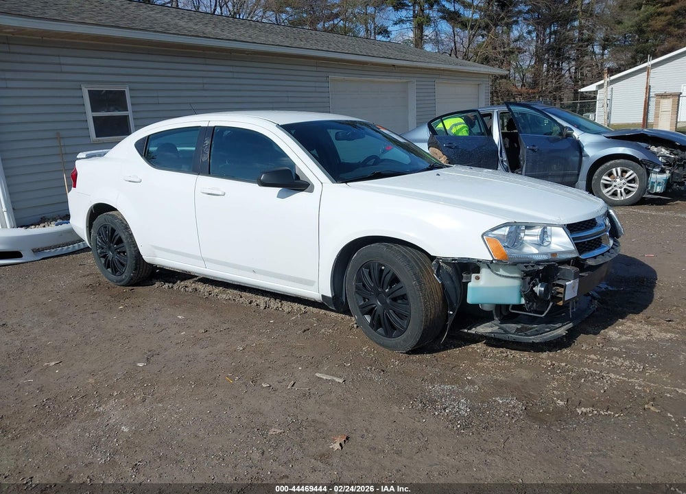 2012 DODGE AVENGER SE VIN: 1C3CDZABXCN243977