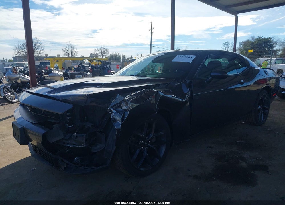 2019 DODGE CHALLENGER SXT VIN: 2C3CDZAG2KH672243