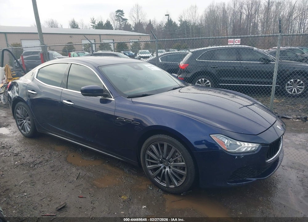 2017 MASERATI GHIBLI S Q4 VIN: ZAM57RTAXH1240538
