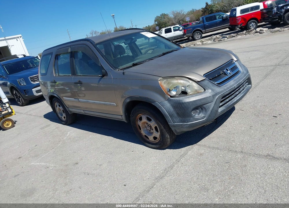 2006 HONDA CR-V LX VIN: SHSRD68536U401740
