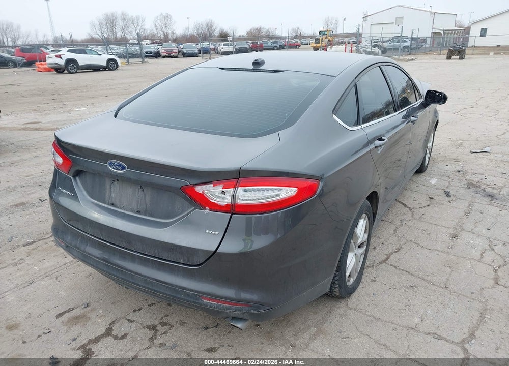 2016 FORD FUSION SE VIN: 1FA6P0H78G5106965