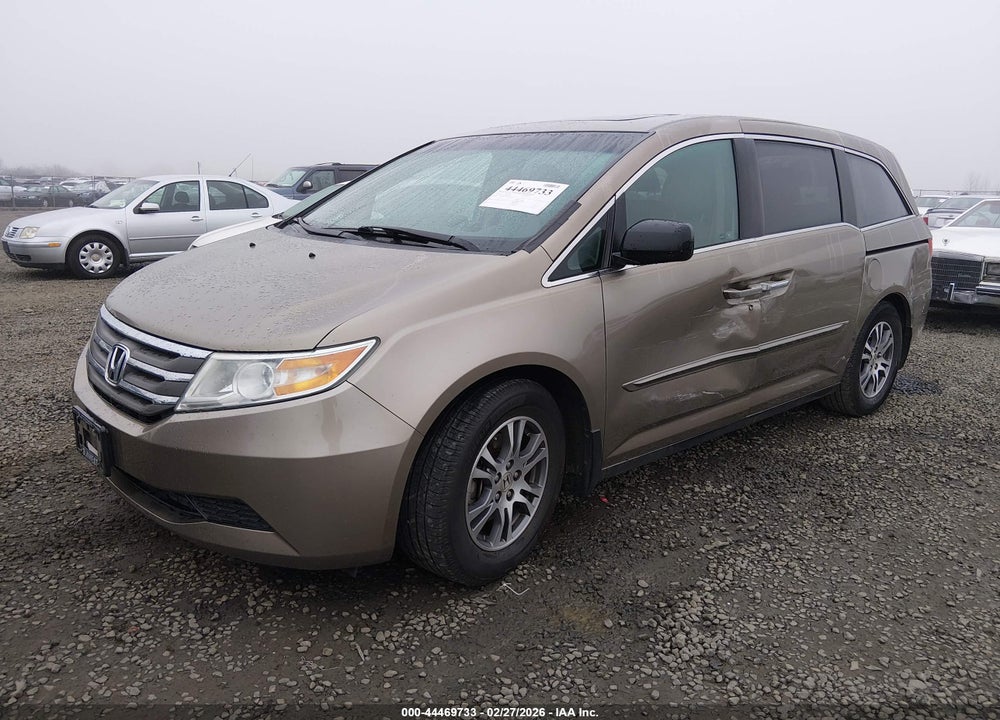 2011 HONDA ODYSSEY EX-L VIN: 5FNRL5H6XBB065737