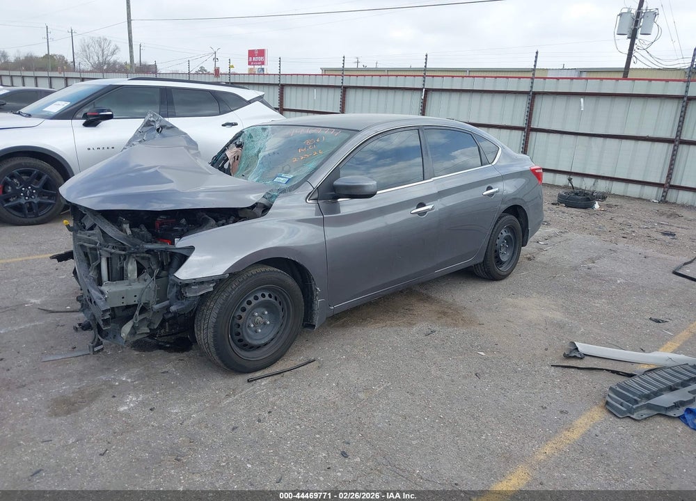 2019 NISSAN SENTRA S VIN: 3N1AB7AP0KY378561