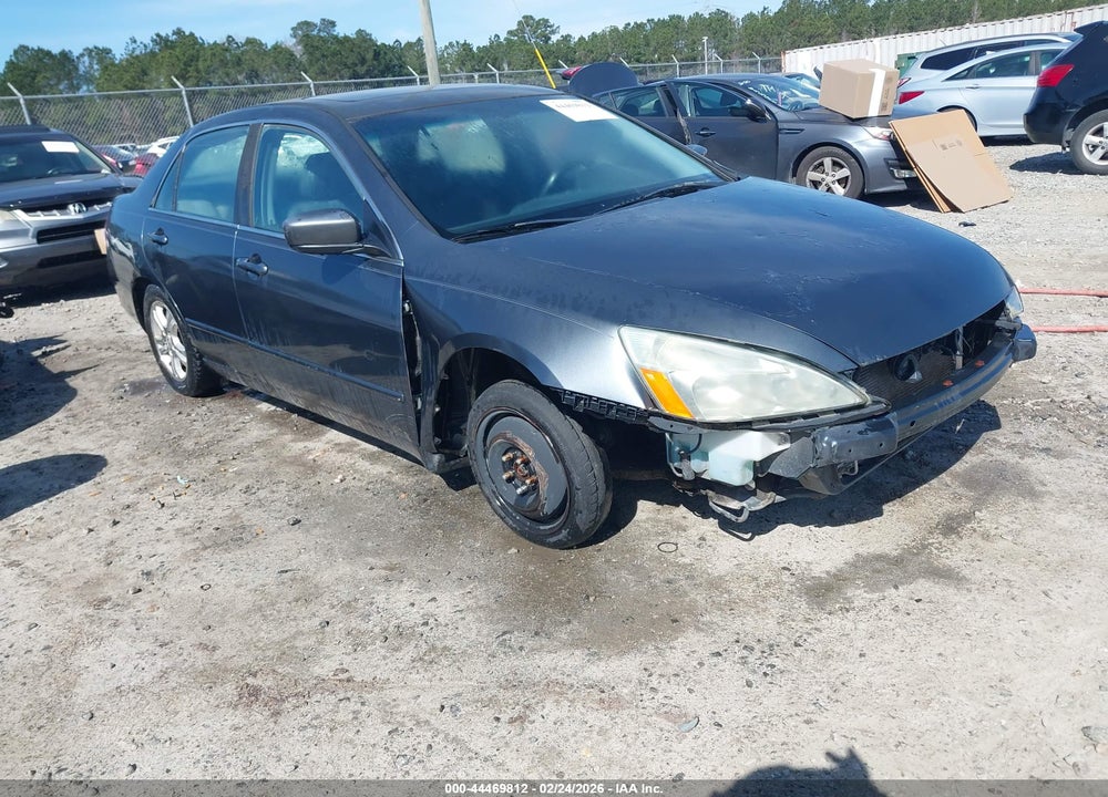 2007 HONDA ACCORD 2.4 EX VIN: 1HGCM56817A110413