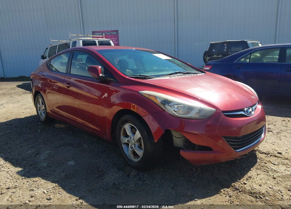 2015 HYUNDAI ELANTRA SE VIN: 5NPDH4AEXFH577707