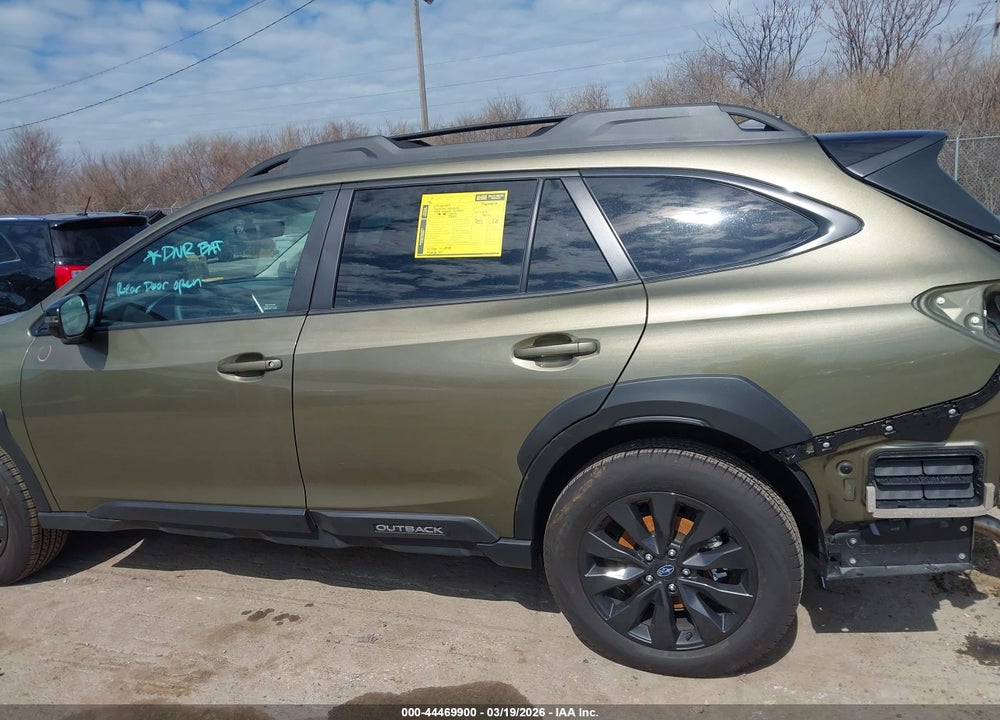 2025 SUBARU OUTBACK ONYX EDITION VIN: 4S4BTALCXS3315686