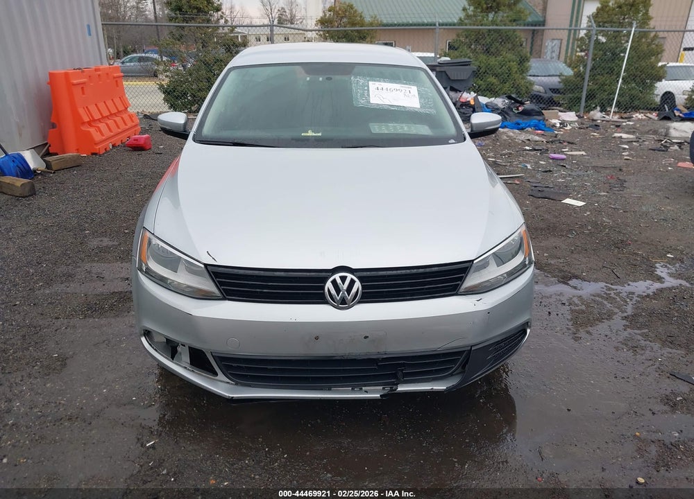 2012 VOLKSWAGEN JETTA 2.5L SE VIN: 3VWDP7AJ3CM463052