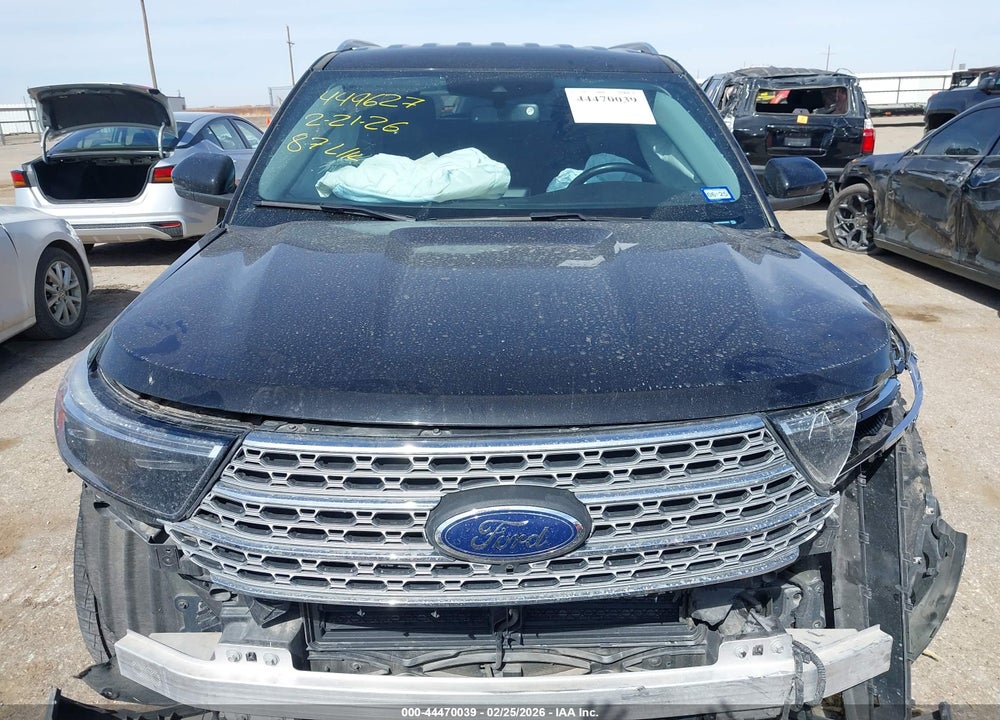 2022 FORD EXPLORER LIMITED VIN: 1FMSK7FH2NGA32824