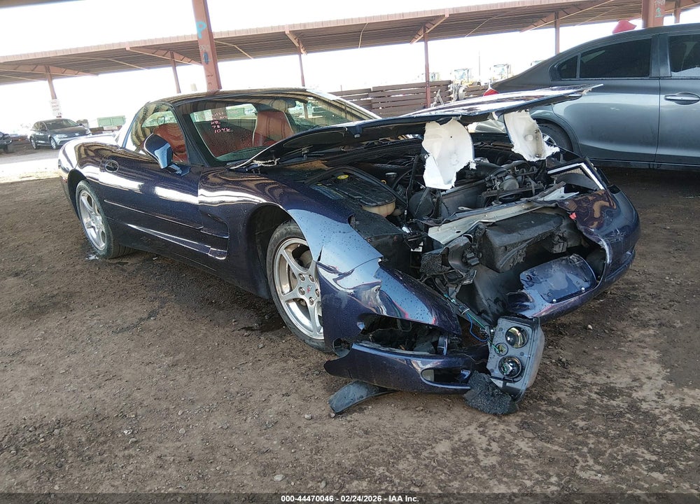 2001 CHEVROLET CORVETTE VIN: 1G1YY22G815121048