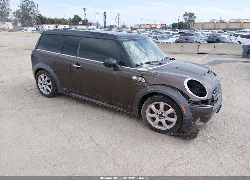 2008 MINI COOPER S CLUBMAN VIN: WMWMM33538TP71154