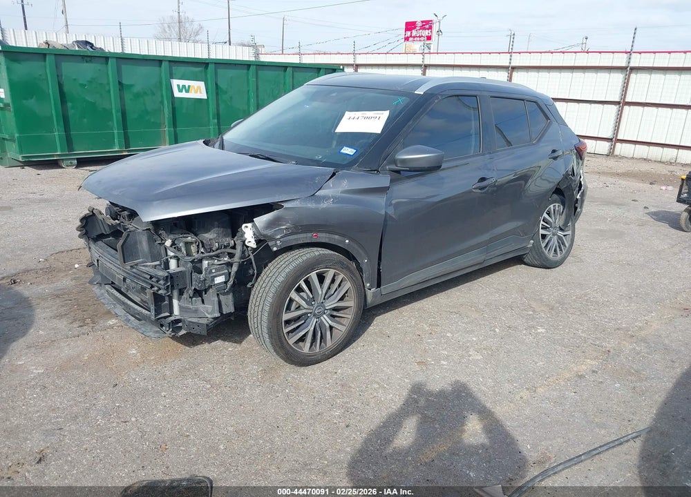 2022 NISSAN KICKS SV XTRONIC CVT VIN: 3N1CP5CV3NL522972