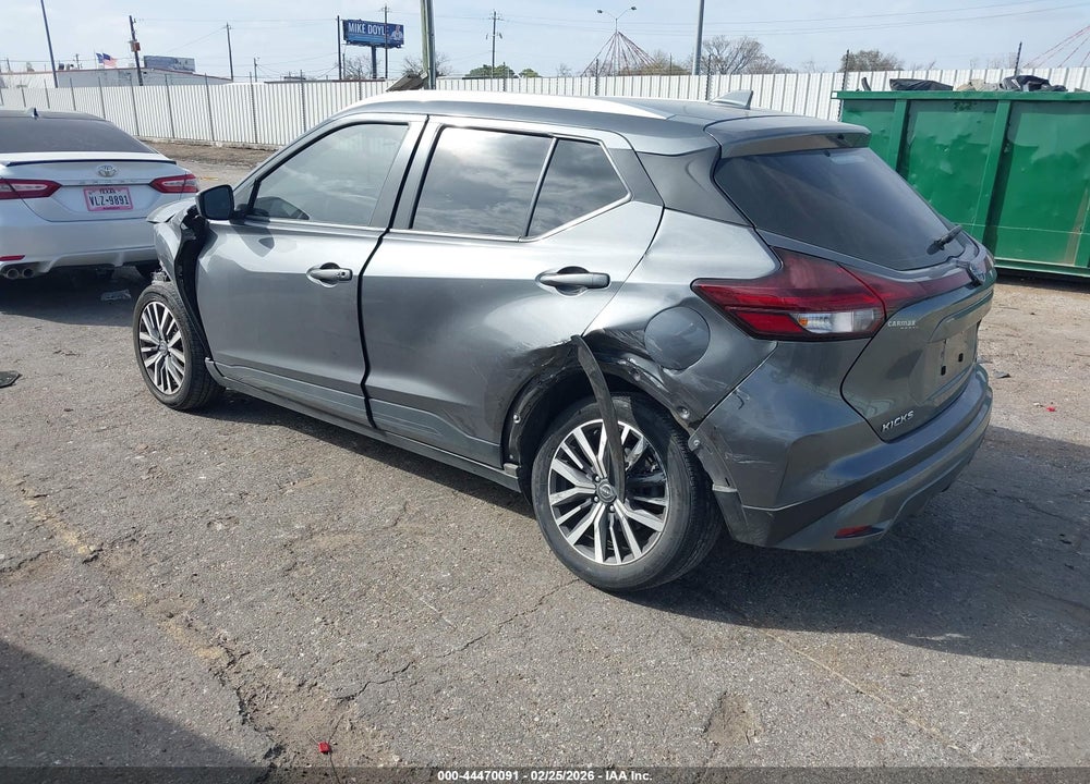 2022 NISSAN KICKS SV XTRONIC CVT VIN: 3N1CP5CV3NL522972