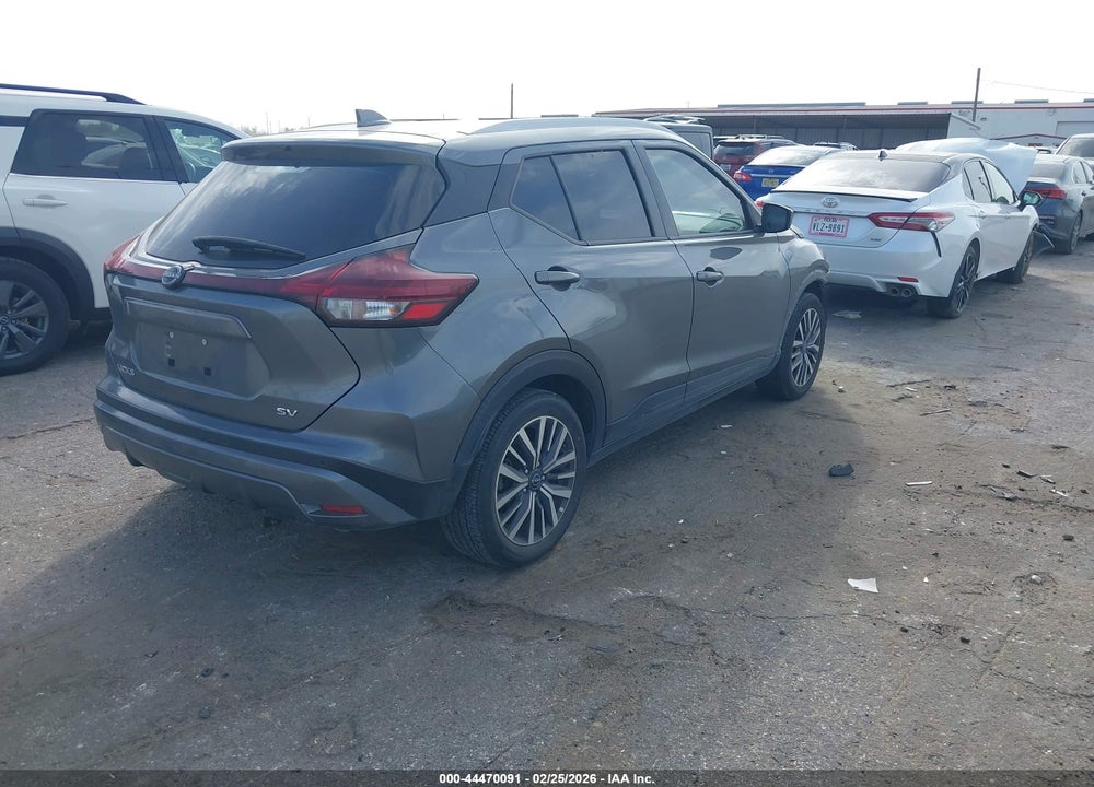 2022 NISSAN KICKS SV XTRONIC CVT VIN: 3N1CP5CV3NL522972
