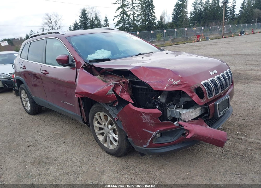 2019 JEEP CHEROKEE LATITUDE FWD VIN: 1C4PJLCB6KD308117