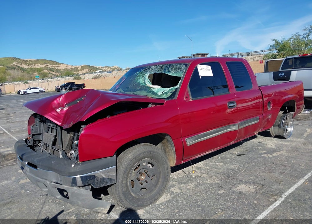 2004 CHEVROLET SILVERADO 1500 LS VIN: 2GCEC19T641220611