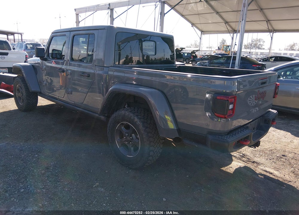 2021 JEEP GLADIATOR RUBICON 4X4 VIN: 1C6JJTBG0ML600798