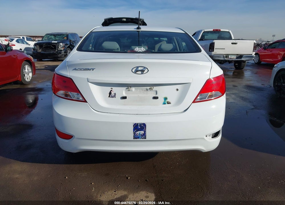 2017 HYUNDAI ACCENT VALUE EDITION VIN: KMHCT4AE7HU344091