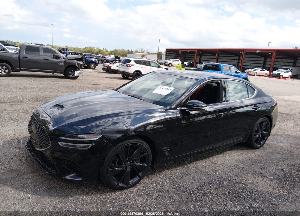 2023 GENESIS G70 3.3T RWD VIN: KMTG54TE0PU134381