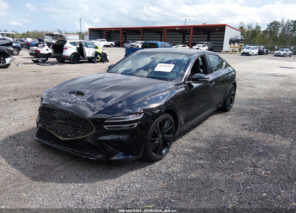 2023 GENESIS G70 3.3T RWD VIN: KMTG54TE0PU134381