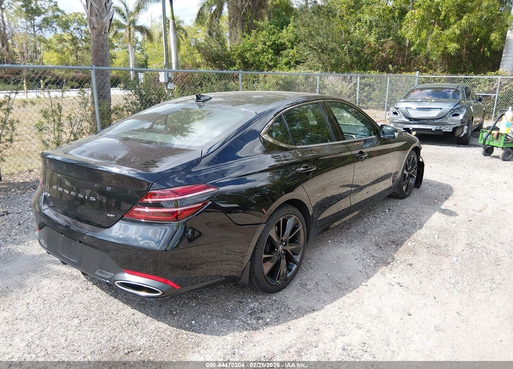 2023 GENESIS G70 3.3T RWD VIN: KMTG54TE0PU134381