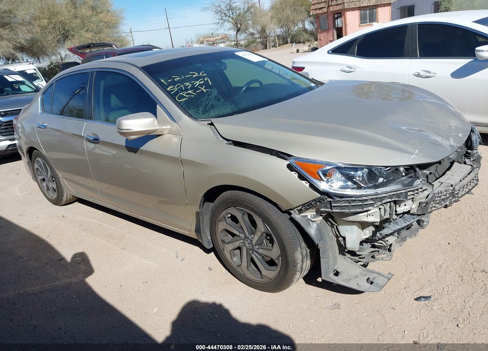 2016 HONDA ACCORD EX-L VIN: 1HGCR2F86GA032100