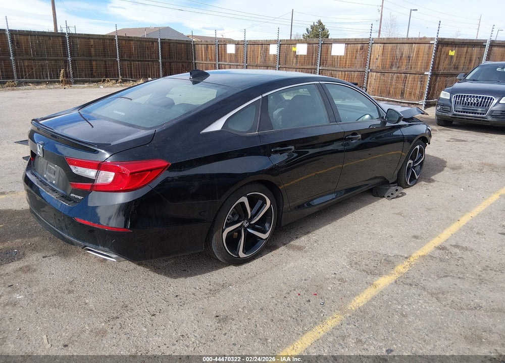 2022 HONDA ACCORD SPORT VIN: 1HGCV1F31NA110256