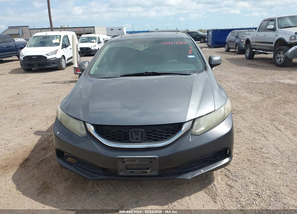 2013 HONDA CIVIC EX-L VIN: 19XFB2F98DE007412