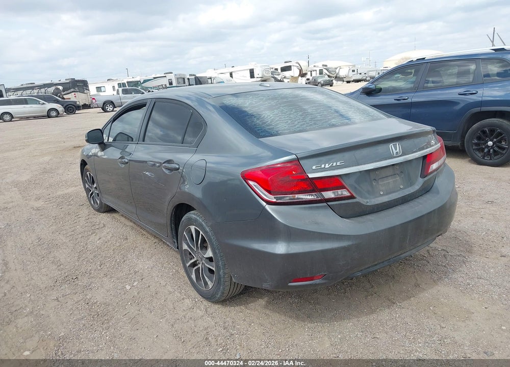 2013 HONDA CIVIC EX-L VIN: 19XFB2F98DE007412