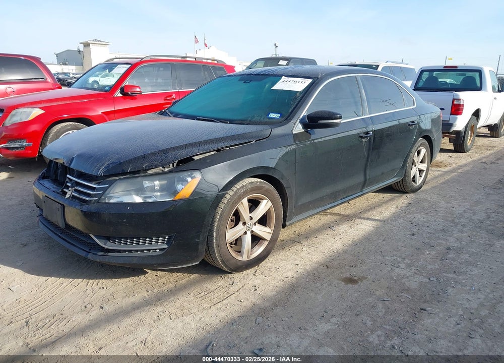 2013 VOLKSWAGEN PASSAT 2.5L SE VIN: 1VWBH7A39DC131934