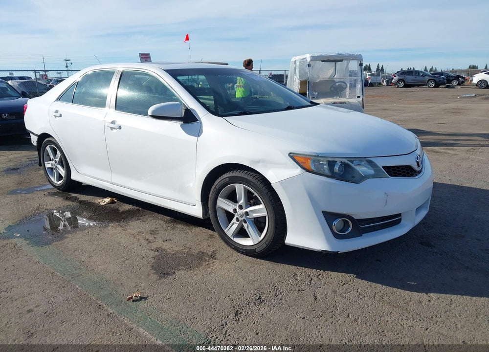 2012 TOYOTA CAMRY SE VIN: 4T1BF1FK4CU573546
