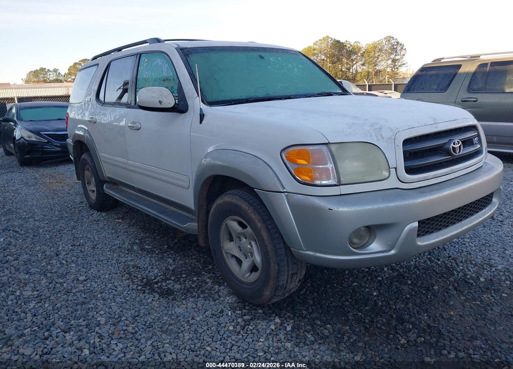 2002 TOYOTA SEQUOIA SR5 V8 VIN: 5TDZT34A92S073435