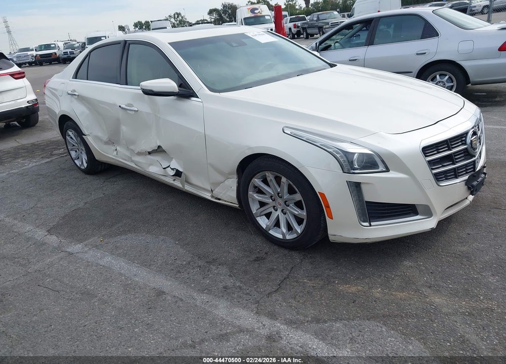 2014 CADILLAC CTS LUXURY VIN: 1G6AX5SX0E0123654