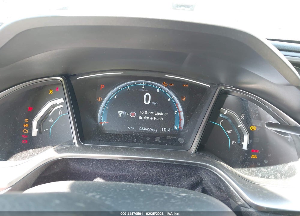 2019 HONDA CIVIC EX VIN: SHHFK7H62KU424370