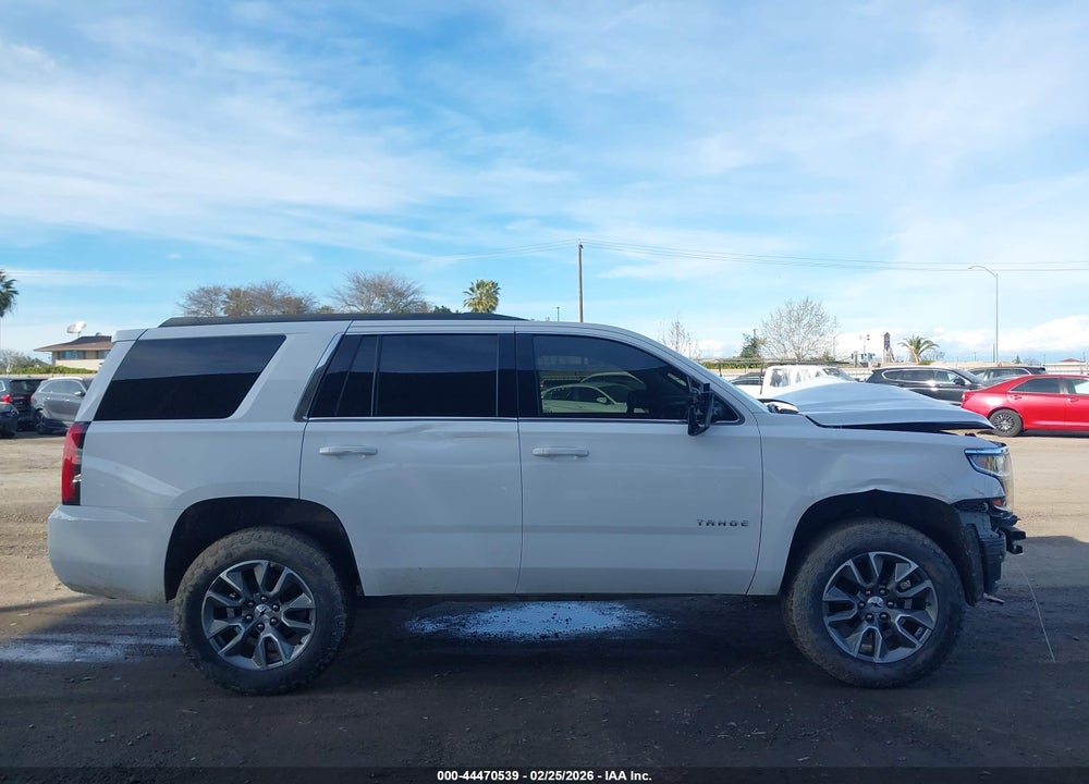 2020 CHEVROLET TAHOE 4WD LT VIN: 1GNSKBKC6LR114761