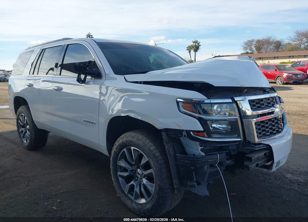 2020 CHEVROLET TAHOE 4WD LT VIN: 1GNSKBKC6LR114761