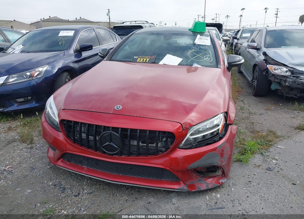 2019 MERCEDES-BENZ C 300 VIN: WDDWJ8DB8KF862034