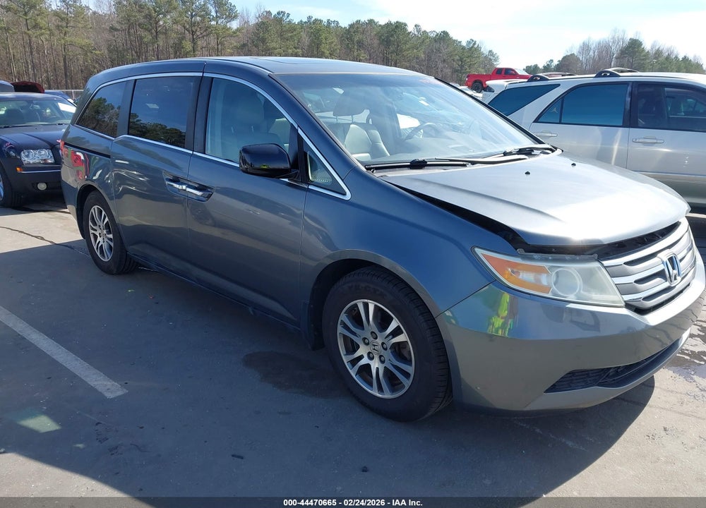 2013 HONDA ODYSSEY EX-L VIN: 5FNRL5H60DB004058