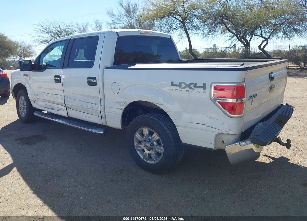2012 FORD F-150 XLT VIN: 1FTFW1ET3CKD57991