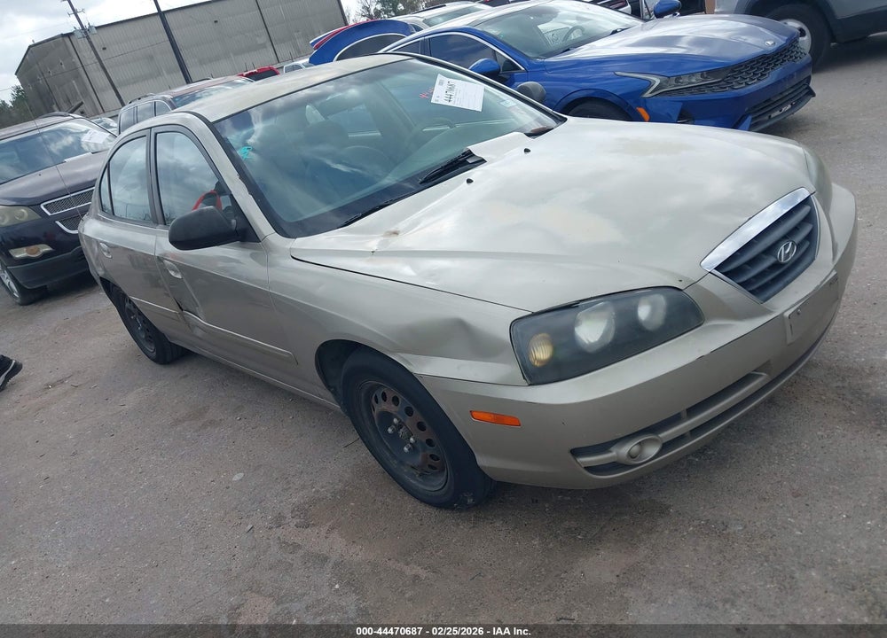 2005 HYUNDAI ELANTRA GLS/GT VIN: KMHDN46D25U170540